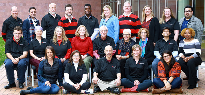 Group photo of the Alumni Council taken November 2018