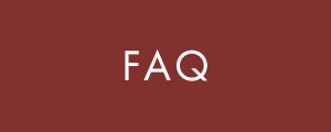 White text on a maroon background. Text: FAQ