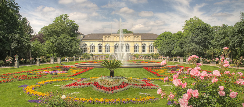 Flora K&ouml;ln featuring colorful and lush gardens