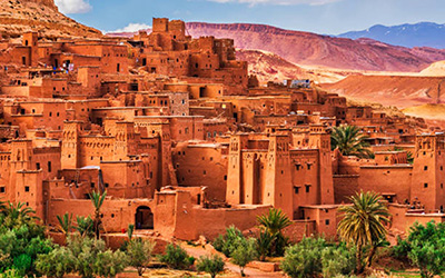 A Stone City in Morocco.