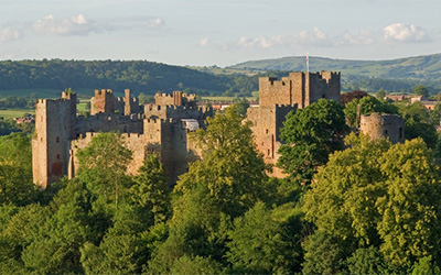 Ludlow Castle in England