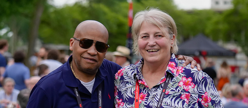 David Dorsey &rsquo;87 and Ronnie Platzer &rsquo;87