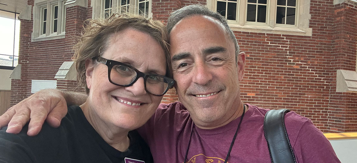Sarah Jolie ’87 and Daniel Backes ’87