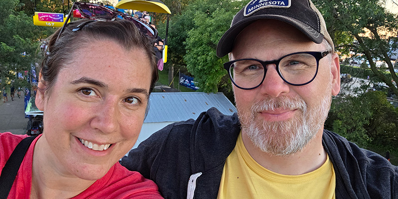 Dinah Zebot &rsquo;03 and Joe Ambroson &rsquo;00