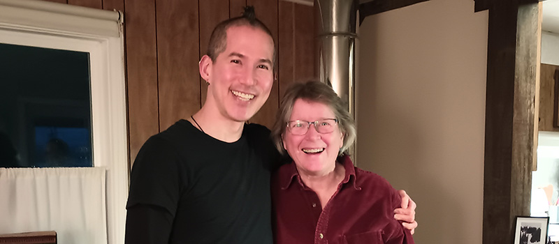 MuTTT reunited with Pip Gordon, a former Grinnell College associate professor of theatre, in Whidbey Island outside of Seattle. 