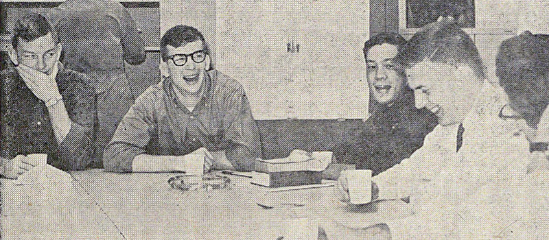 Economics professor Robert Haverman is shown in a 1964 photo.