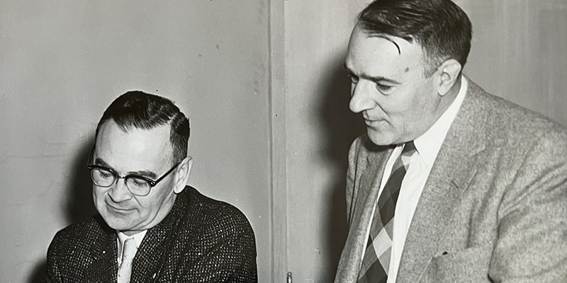 Fred Ramsey and Les Duke 1925