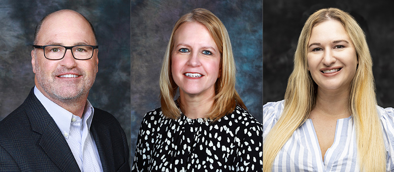 Jim Ramsey, Darcy Swick, and Beth Pearlman