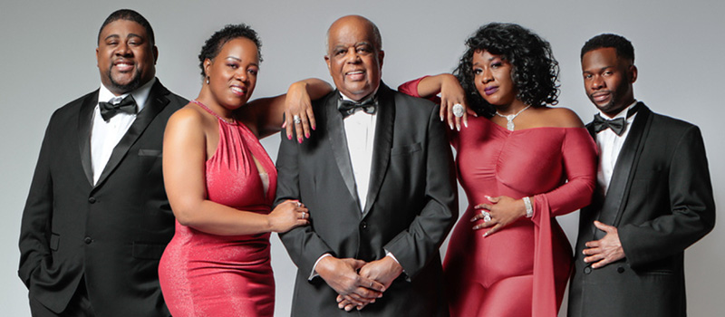 A group photo of the Soul Sensations.
