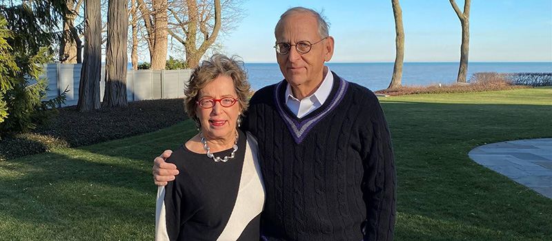 Penny Bender Sebring ’64, H’15 and Charles Ashby Lewis H’15