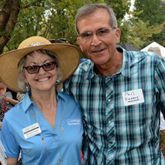 Paul Simmons ’79 and Michele Clark