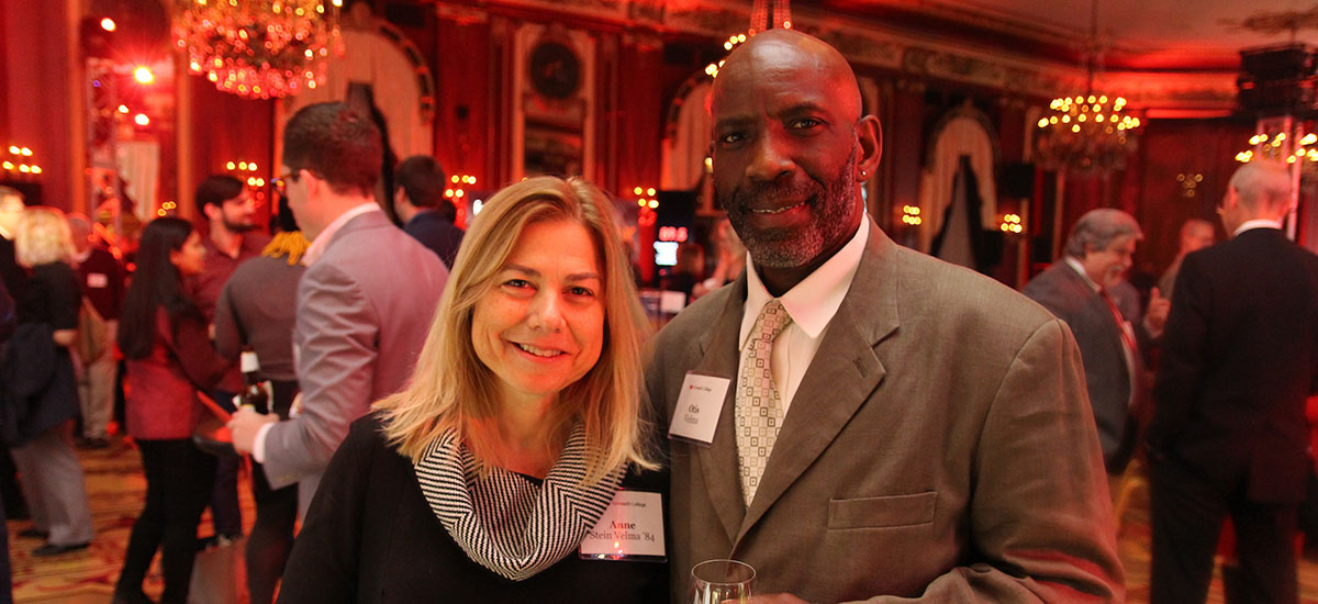 Anne Stein Velma ’84 and Otis Velma