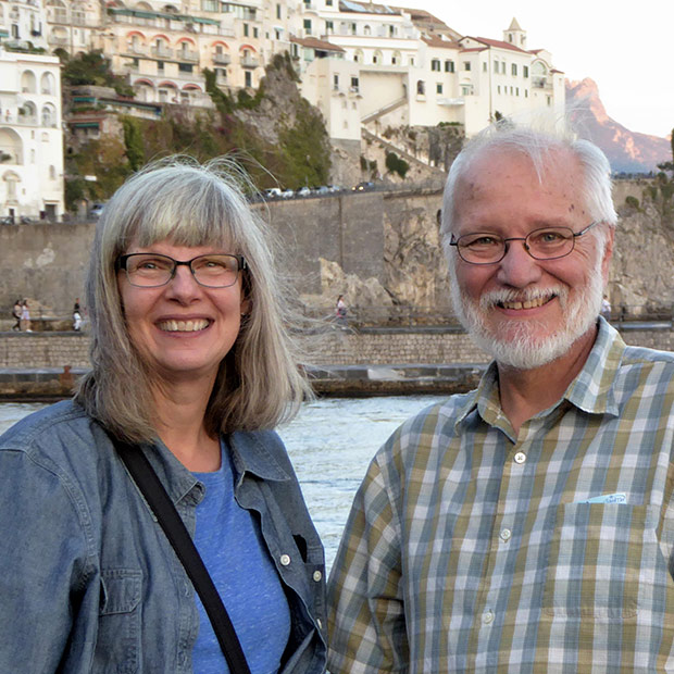 Connie Poole &rsquo;73 and Tom Dorst &rsquo;73