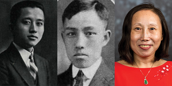 Te Hsu Cheng, Tsung Chin Chao, and Professor Jin Feng.