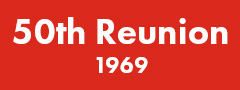 50th Reunion (1969) Button