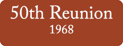 Button: 50th Reunion, 1968