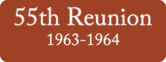 Button: 55th Reunion, 1963 - 1964