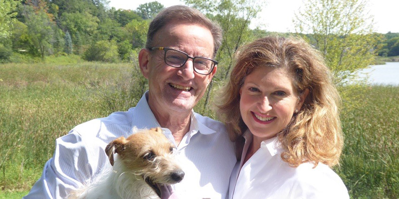 Trish Fitzgibbons Anderson ’80 and John Anderson