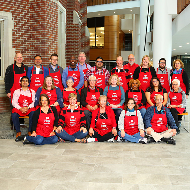 Group photo of the Alumni Council taken Fall 2019.